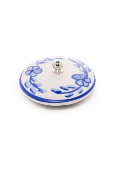 Tapón de cerámica decoración azul - Ref: 11341 - ABC Baño